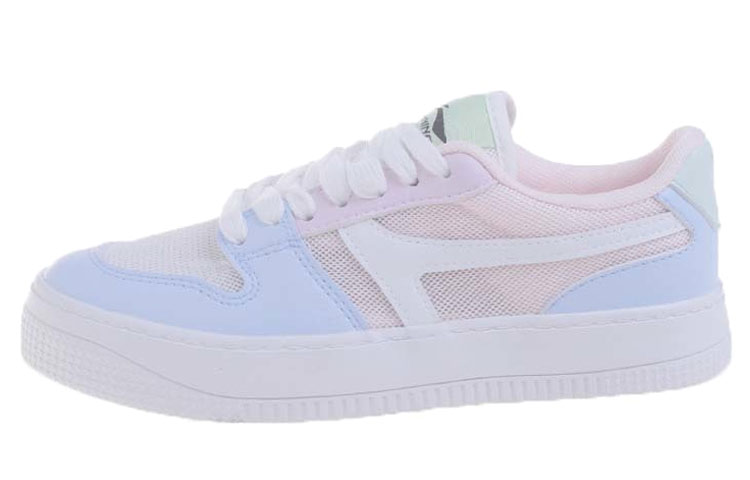 (W) Li-Ning Casual Sneaker 'White Blue Pink' 圖 3