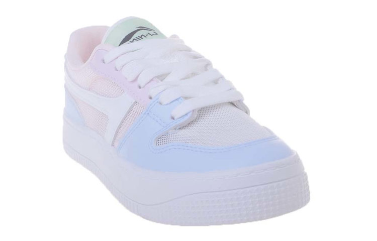 (W) Li-Ning Casual Sneaker 'White Blue Pink' 圖 4
