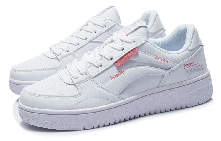 (W) Li-Ning Casual Sneakers 'White Pink' 圖 3