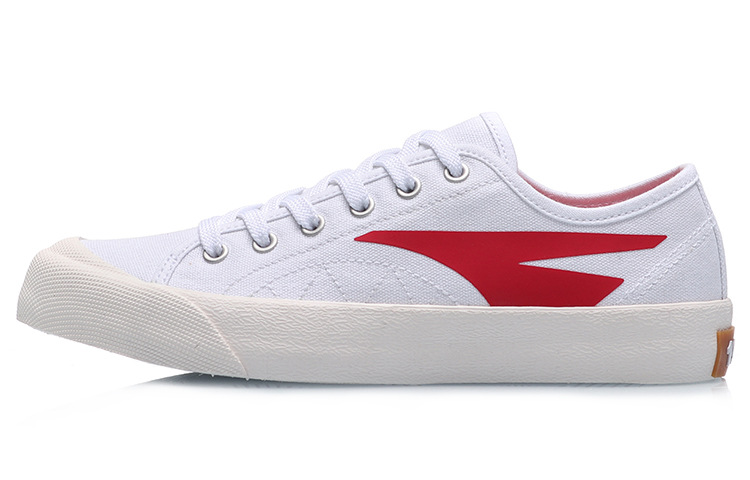 (W) Li-Ning Casual Sneakers 'White Red'