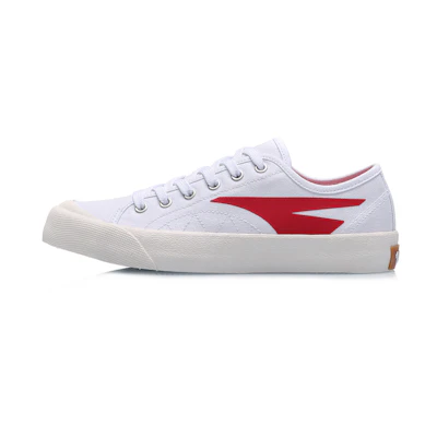 (W) Li-Ning Casual Sneakers 'White Red'