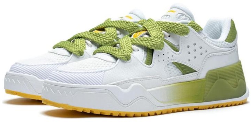 (W) Li-Ning CF Flash Star 2.0 'Putih Hijau' Sepatu Olahraga AGLT088-3 Lookbook (W) Li-Ning CF Flash Star 2.0 'Putih Hijau' Sepatu Olahraga AGLT088-3