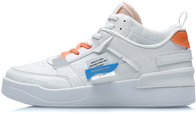 (Women) Li-Ning CF 'White Orange Blue Mid' AGCR112-4 Buy (Women) Li-Ning CF 'White Orange Blue Mid' AGCR112-4