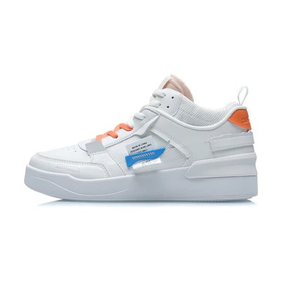 (W) Li-Ning CF 'White Orange Blue Mid'