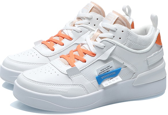 (Women) Li-Ning CF 'White Orange Blue Mid' AGCR112-4 Lookbook (Women) Li-Ning CF 'White Orange Blue Mid' AGCR112-4