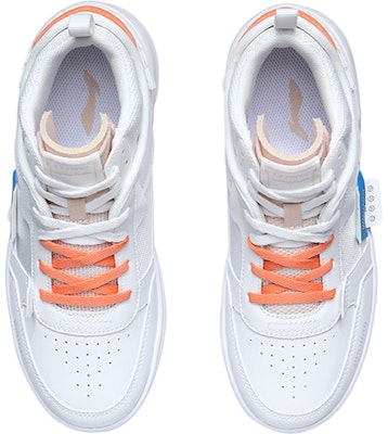 (Women) Li-Ning CF 'White Orange Blue Mid' AGCR112-4 Shop (Women) Li-Ning CF 'White Orange Blue Mid' AGCR112-4