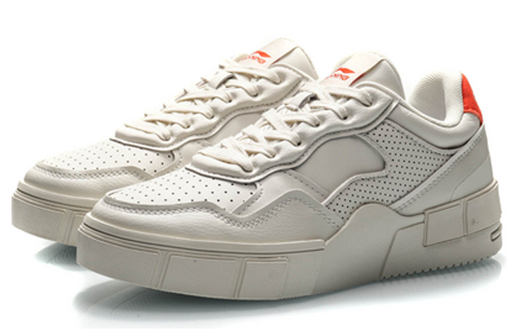 (W) Li-Ning CF Classic Low 'Pearl White' 圖 3
