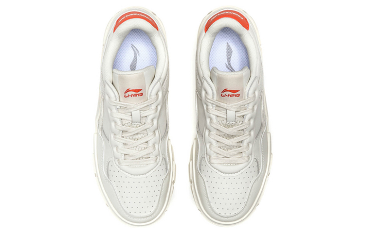 (W) Li-Ning CF Classic Low 'Pearl White' 圖 4