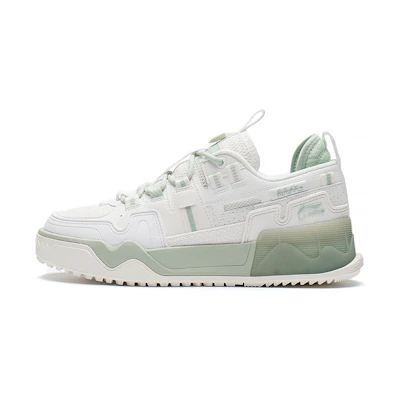 (W) Li-Ning CF Flash Star 1.5 'White Light Green'