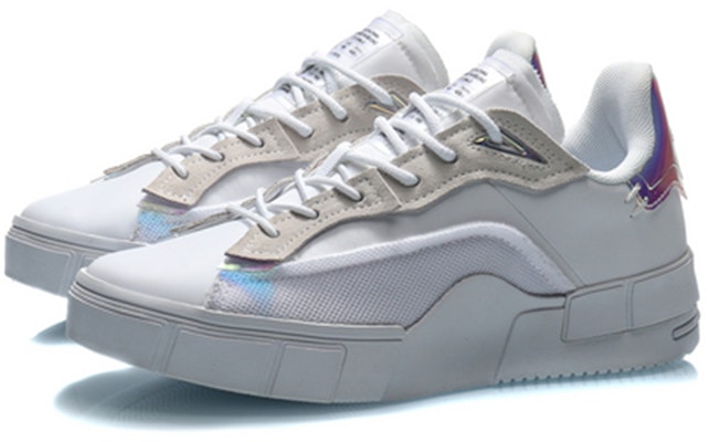 (Women) Li-Ning CF Low 'White' AGCQ186-4 Lookbook (Women) Li-Ning CF Low 'White' AGCQ186-4