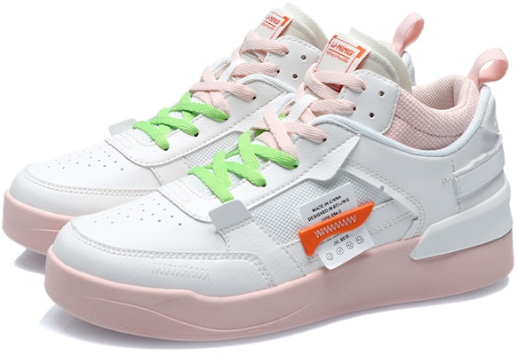 (Women) Li-Ning CF Mid-Top 'White Pink' AGCR112-1 Lookbook (Women) Li-Ning CF Mid-Top 'White Pink' AGCR112-1