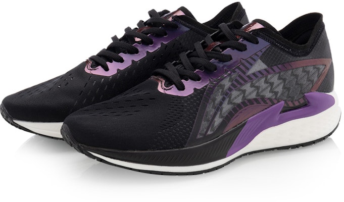 (W) Li-Ning Chase 'Hitam Ungu' Sneakers ARMQ004-1 Lookbook (W) Li-Ning Chase 'Hitam Ungu' Sneakers ARMQ004-1