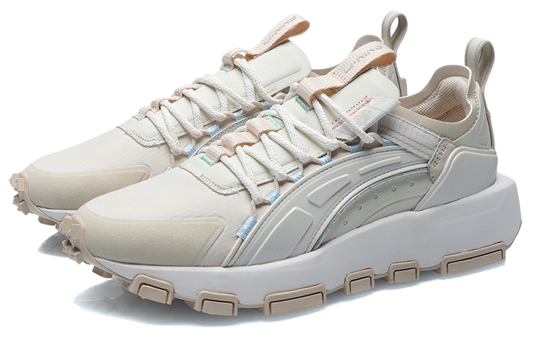 (W) Li-Ning Chasing 'White Beige' 圖 3