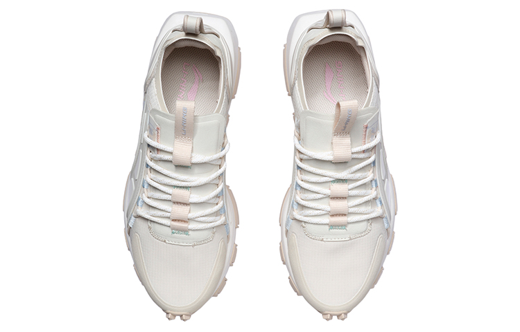(W) Li-Ning Chasing 'White Beige' 圖 4