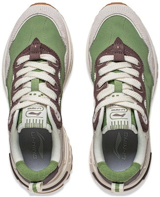 (W) 李寧 疾風2.0 グレーグリーンブラウン AGCT308-2 Shop (W) 李寧 疾風2.0 グレーグリーンブラウン AGCT308-2