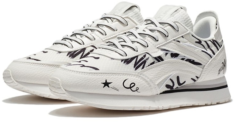 (W) Li-Ning ChengFeng 'Blanco Negro' AGCR196-11 Lookbook (W) Li-Ning ChengFeng 'Blanco Negro' AGCR196-11