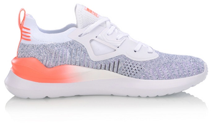 LiNing李寧 乘風 一體織透氣潮流休閒鞋 女款 螢光珊瑚粉 Order LiNing李寧 乘風 一體織透氣潮流休閒鞋 女款 螢光珊瑚粉