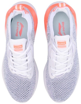 LiNing李寧 乘風 一體織透氣潮流休閒鞋 女款 螢光珊瑚粉 Shop LiNing李寧 乘風 一體織透氣潮流休閒鞋 女款 螢光珊瑚粉