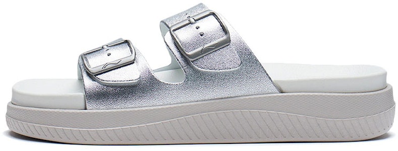 (W) 리닝 클랩 스타일리쉬 실버 슬리퍼 (Li-Ning Clap 스타일리쉬 실버 슬리퍼) AGAS004-2 Buy (W) 리닝 클랩 스타일리쉬 실버 슬리퍼 (Li-Ning Clap 스타일리쉬 실버 슬리퍼) AGAS004-2