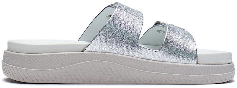 (W) 리닝 클랩 스타일리쉬 실버 슬리퍼 (Li-Ning Clap 스타일리쉬 실버 슬리퍼) AGAS004-2 Order (W) 리닝 클랩 스타일리쉬 실버 슬리퍼 (Li-Ning Clap 스타일리쉬 실버 슬리퍼) AGAS004-2