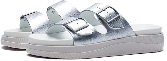 (W) 李寧 クラップ スタイリッシュ銀スリッパ (Li-Ning Kurappu Sutairisshu Gin Suripppa) AGAS004-2 Lookbook (W) 李寧 クラップ スタイリッシュ銀スリッパ (Li-Ning Kurappu Sutairisshu Gin Suripppa) AGAS004-2