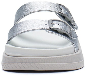 (W) 리닝 클랩 스타일리쉬 실버 슬리퍼 (Li-Ning Clap 스타일리쉬 실버 슬리퍼) AGAS004-2 Shop (W) 리닝 클랩 스타일리쉬 실버 슬리퍼 (Li-Ning Clap 스타일리쉬 실버 슬리퍼) AGAS004-2