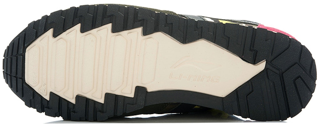 (Women) Li-Ning Classic Breathable Running Shoes 'Black Green Yellow Camo' ALCK098-2 Purchase (Women) Li-Ning Classic Breathable Running Shoes 'Black Green Yellow Camo' ALCK098-2