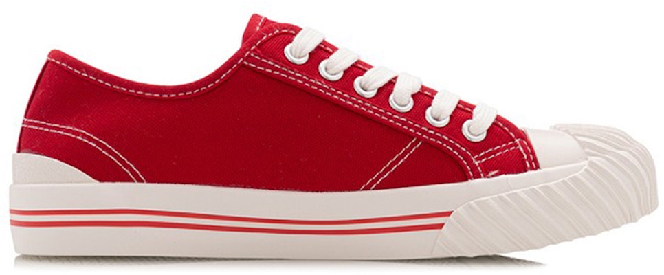 (Women) Li-Ning Classic Casual 'Cookie - White Red' AGCQ256-4 Order (Women) Li-Ning Classic Casual 'Cookie - White Red' AGCQ256-4