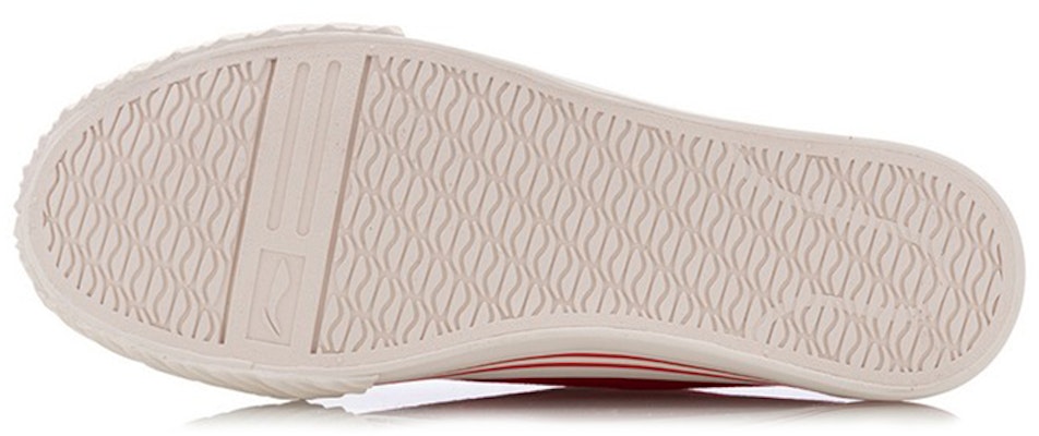 (Women) Li-Ning Classic Casual 'Cookie - White Red' AGCQ256-4 Shop (Women) Li-Ning Classic Casual 'Cookie - White Red' AGCQ256-4