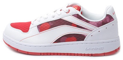 (Women) Li-Ning Classic Casual 'White Red' ALCG054-2 (Women) Li-Ning Classic Casual 'White Red' ALCG054-2