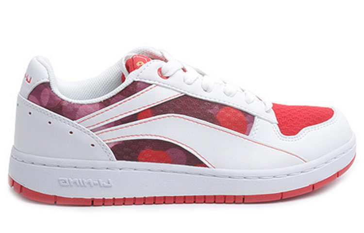 (W) Li-Ning Classic Casual 'White Red' 圖 2