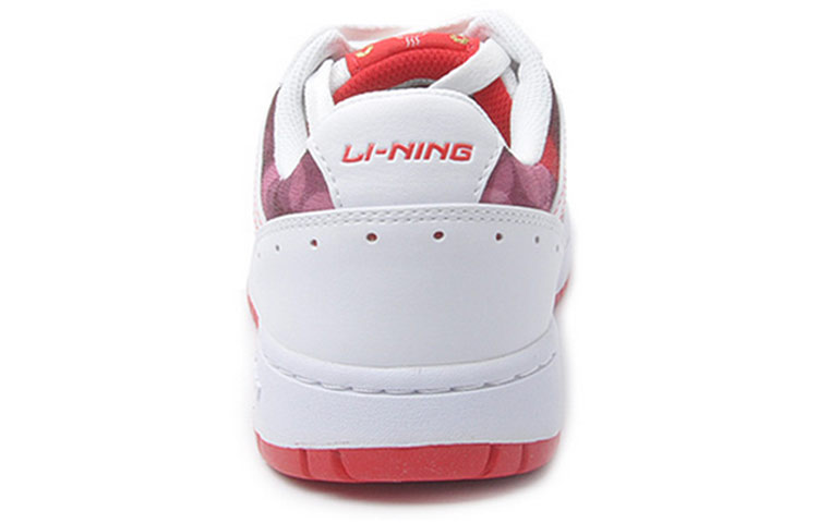 (W) Li-Ning Classic Casual 'White Red' 圖 4