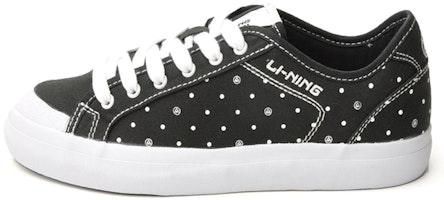 (Women) Li-Ning Classic Casual Low 'Black White' ALCG172-3 (Women) Li-Ning Classic Casual Low 'Black White' ALCG172-3