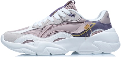 (Women) Li-Ning Classic Casual Low 'Grey Purple' AGCR166-5 (Women) Li-Ning Classic Casual Low 'Grey Purple' AGCR166-5