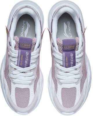 (W) Li-Ning Klasik Kasual Low 'Abu Purple' AGCR166-5 Shop (W) Li-Ning Klasik Kasual Low 'Abu Purple' AGCR166-5