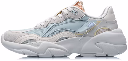 (Women) Li-Ning Classic Casual Low 'Light Blue Grey' AGCR166-2 (Women) Li-Ning Classic Casual Low 'Light Blue Grey' AGCR166-2