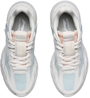 LiNing李寧 經典休閒 低幫 跑步鞋 女款 淺藍灰 Shop LiNing李寧 經典休閒 低幫 跑步鞋 女款 淺藍灰