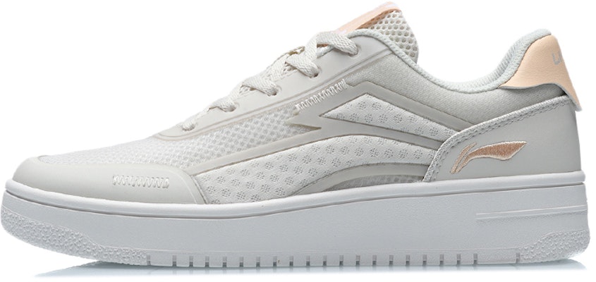 (Women) Li-Ning Classic Casual Low 'White Apricot' AGCR186-1 Buy (Women) Li-Ning Classic Casual Low 'White Apricot' AGCR186-1