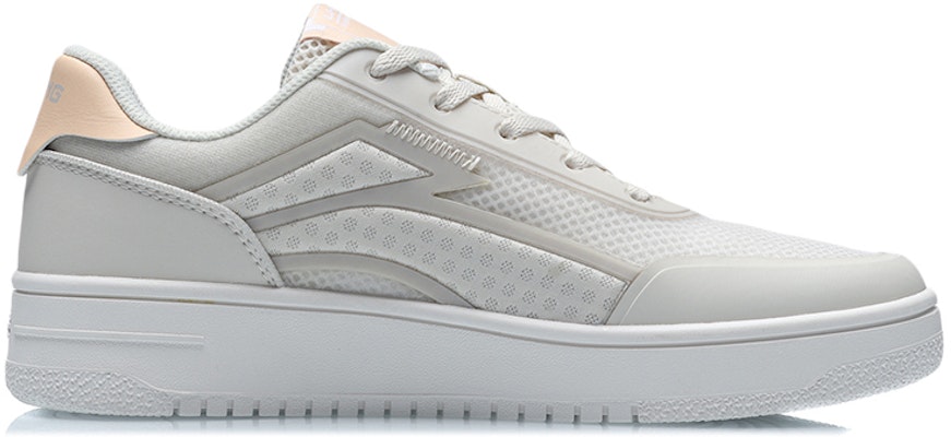 (Women) Li-Ning Classic Casual Low 'White Apricot' AGCR186-1 Order (Women) Li-Ning Classic Casual Low 'White Apricot' AGCR186-1