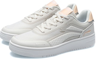 (W) Li-Ning Classic Kasual Low 'Putih Aprikot' AGCR186-1 Lookbook (W) Li-Ning Classic Kasual Low 'Putih Aprikot' AGCR186-1