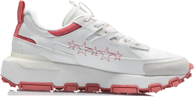 (Women) Li-Ning Lifestyle Sportswear 'White Red' AGCR286-2 Order (Women) Li-Ning Lifestyle Sportswear 'White Red' AGCR286-2
