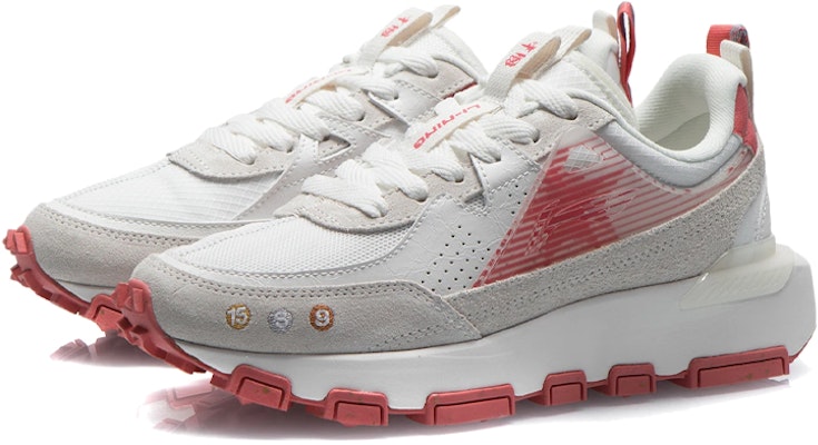 (W) Li-Ning Pakaian Olahraga Kasual 'Putih Merah' AGCR286-2 Lookbook (W) Li-Ning Pakaian Olahraga Kasual 'Putih Merah' AGCR286-2