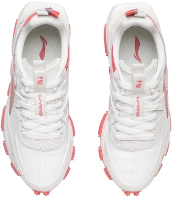 (W) Li-Ning Pakaian Olahraga Kasual 'Putih Merah' AGCR286-2 Shop (W) Li-Ning Pakaian Olahraga Kasual 'Putih Merah' AGCR286-2