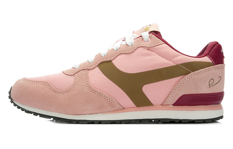 (Women) Li-Ning Classic Casual Running 'Pink Brown' ALCJ174-1