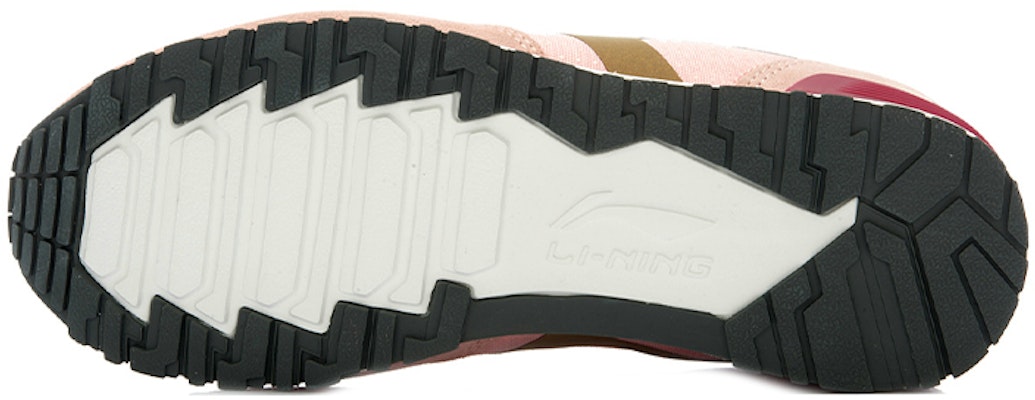 (Women) Li-Ning Classic Casual Running 'Pink Brown' ALCJ174-1 Purchase (Women) Li-Ning Classic Casual Running 'Pink Brown' ALCJ174-1