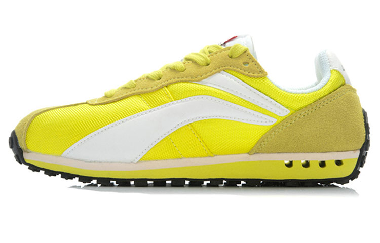 (Women) Li-Ning Classic Casual Running Shoes 'Yellow' ALCJ084-2