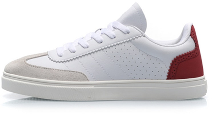 (Women) Li-Ning Classic Casual Shoes 'White Red' AGCP124-4 Buy (Women) Li-Ning Classic Casual Shoes 'White Red' AGCP124-4