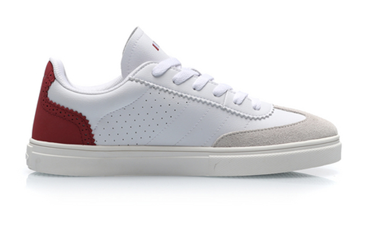 (W) Li-Ning Classic Casual Shoes 'White Red' 圖 2