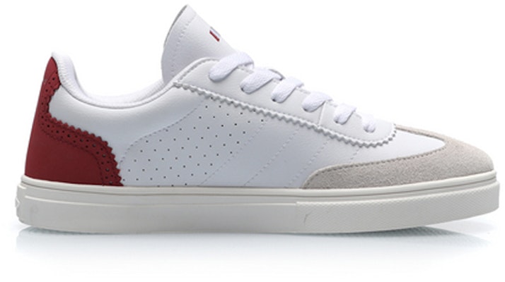 (Women) Li-Ning Classic Casual Shoes 'White Red' AGCP124-4 Order (Women) Li-Ning Classic Casual Shoes 'White Red' AGCP124-4