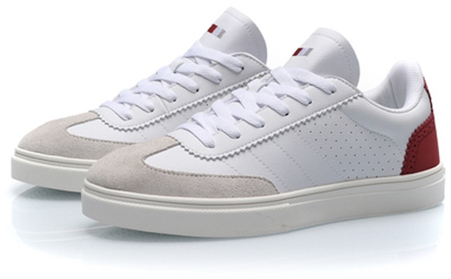 (Women) Li-Ning Classic Casual Shoes 'White Red' AGCP124-4 Lookbook (Women) Li-Ning Classic Casual Shoes 'White Red' AGCP124-4